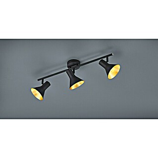 Reality Leuchten Nina Deckenstrahler (120 W, L x B x H: 58 x 11 x 21 cm, Schwarz, E14, 3 Stk.)