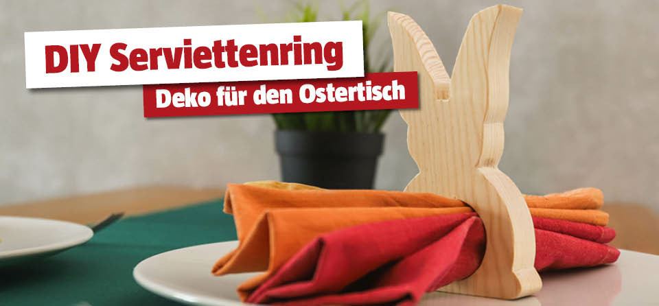 DIY Serviettenring Ostern