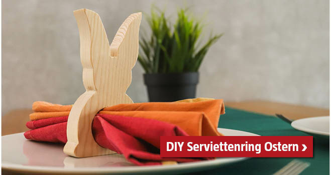 DIY Serviettenring Ostern