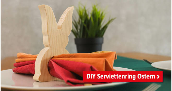DIY Serviettenring Ostern
