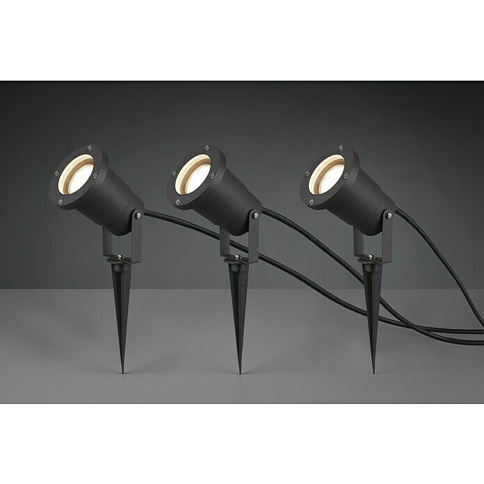 Trio Lighting Led-straler Ubangi (l x b x h: 10,5 x 9,2 x 11,5 cm, GU10, IP65, 3 st.) | BAUHAUS