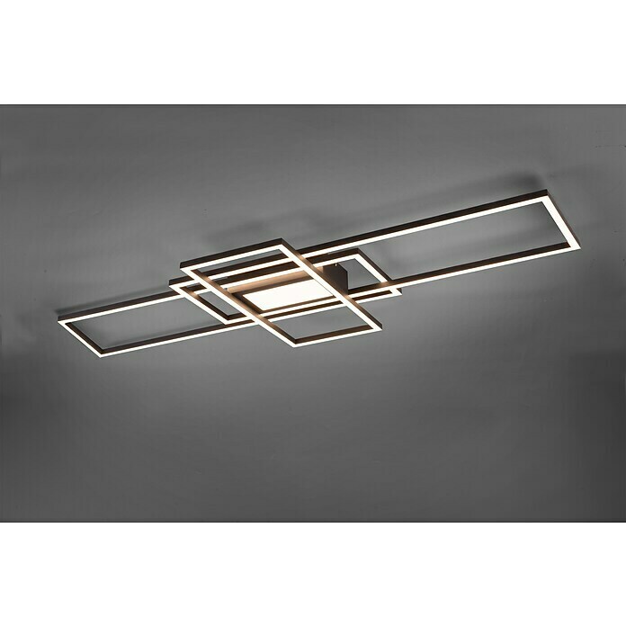 Trio Lighting Plafón LED Irvine (60 W, L x An x Al: 6,5 x 105 x 42 cm, Blanco) | BAUHAUS