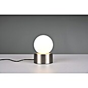 Reality Leuchten Lámpara de sobremesa redonda Countess (Ø x Al: 12 x 17 cm, 25 W, Níquel mate, Plata, E14) | BAUHAUS