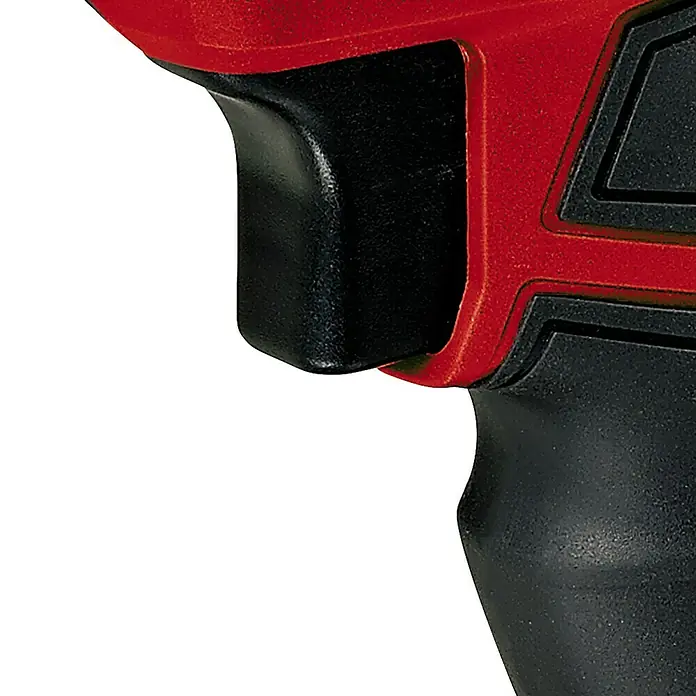 Einhell PXC 18V Llave de impacto de batería TE-CI 18/1 Li - 18 V, Sin batería - Detalle de una llave de impacto inalámbrica roja con mango y controles negros, ideal para taller y bricolaje.
