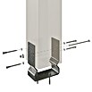 SKAN HOLZ Terrassenüberdachung Bormio (B x T: 648 x 350 cm, Anthrazit, Polycarbonat-Doppelstegplatten, Klar) | BAUHAUS