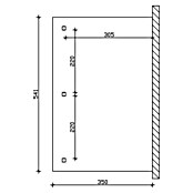 Skan Holz Terrassenüberdachung Bormio (B x T: 541 x 350 cm, Anthrazit, Polycarbonat-Doppelstegplatten, Klar) | BAUHAUS