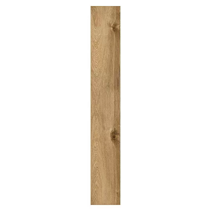 Krono Original Laminatmuster Organic Classic Solar Oak - 297 x 195 x 8 mm, Landhausdiele - Helle Holzdiele mit natürlicher Maserung und Astlöchern, geeignet für Bodenbeläge oder Verkleidungen.
