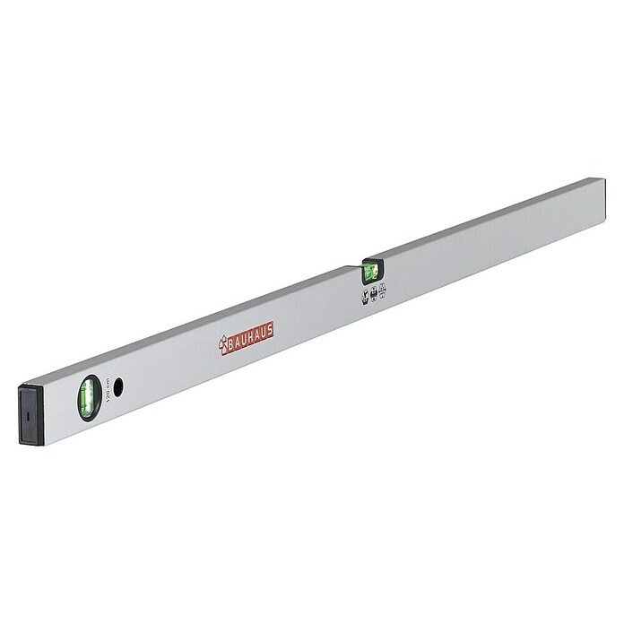 BAUHAUS Wasserwaage (1.200 mm, Anzahl Libellen: 2)