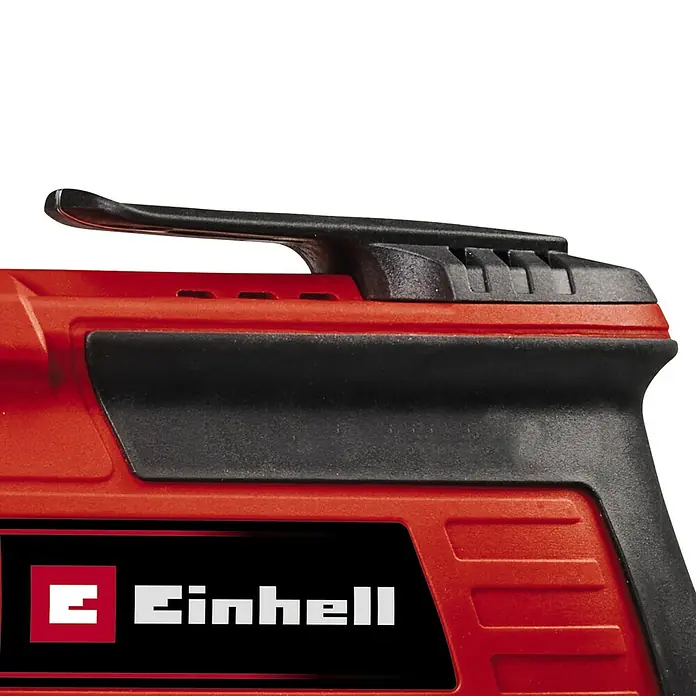 Einhell Classic Trockenbauschrauber TC-DY 710 E - 710 W - Detailaufnahme eines Einhell-Produkts mit dem markanten Logo und einem ergonomischen Design für komfortable Handhabung.