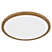 Globo Plafón LED redondo Sapana (24 W, Blanco cálido, Marrón, Ø x Al: 42 x 2,5 cm) | BAUHAUS
