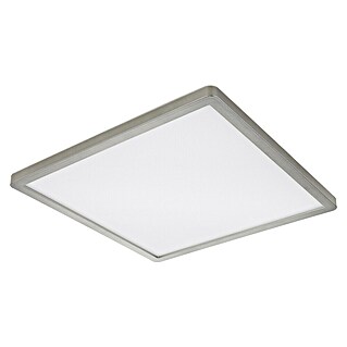 Globo LED stropna svjetiljka Sapana (18 W, Topla bijela, Siva, D x Š x V: 29,4 x 29,4 x 2,5 cm)