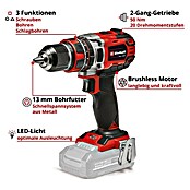 Einhell Power X-Change 18V Akku-Schlagbohrschrauber TP-CD 18/50 Li-i BL Solo (18 V, Ohne Akku) | BAUHAUS