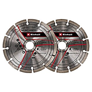 Einhell Diamant-Trennscheibe (Durchmesser Scheibe: 150 mm, Stärke Scheibe: 1,8 mm, 2 Stk.)