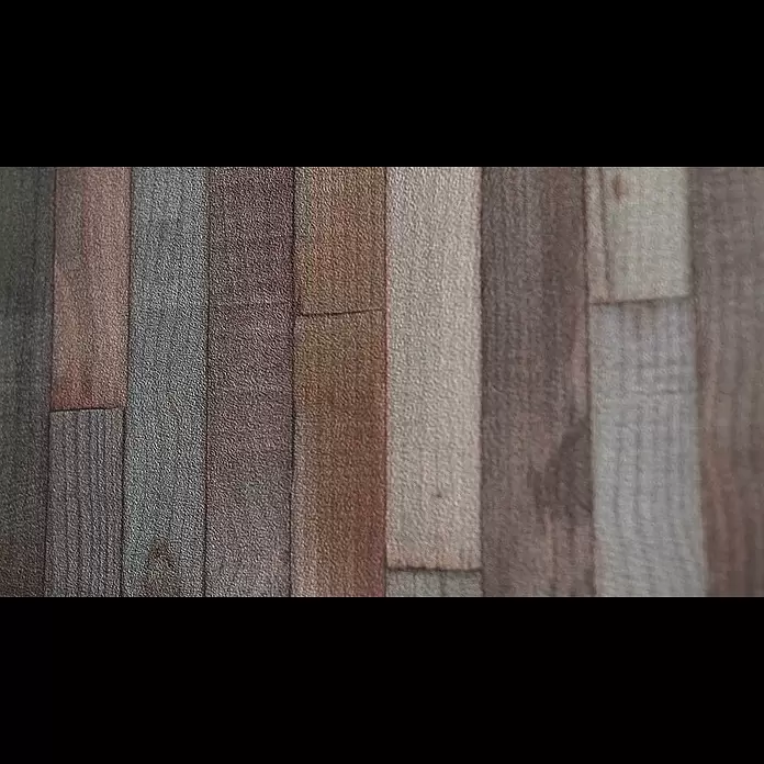 Marburg Struktura Vliestapete Holzdielen - Braun/Beige/Grau/Türkis, Holzoptik, 10,05 x 0,53 m - 45736 Struktura