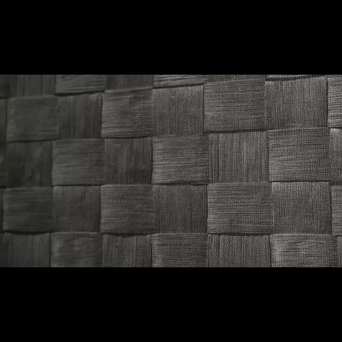 Marburg Struktura Vliestapete 3D-Geflecht - Anthrazit, 3D-Optik, 10,05 x 0,53 m - 45743 Struktura