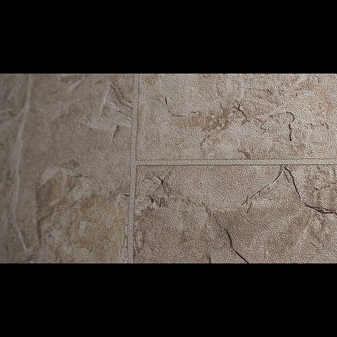 Marburg Struktura Vliestapete (Beige, Fliesenoptik, 10,05 x 0,53 m) | BAUHAUS