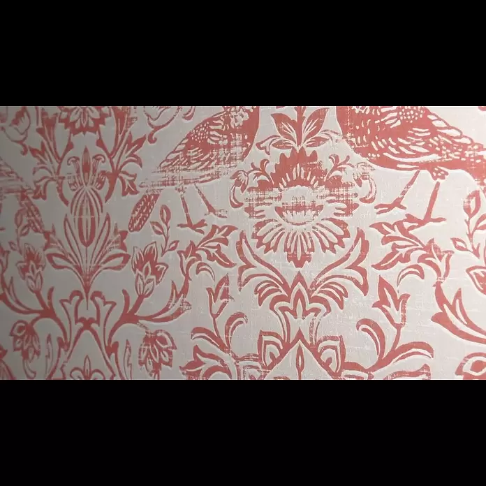 Marburg Heritage Vliestapete Allover mit Tieren & Blumen - Beige/Rot, Floral, 10,05 x 0,53 m - 47622 Heritage