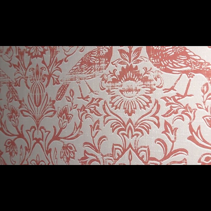 Marburg Heritage Vliestapete Allover mit Tieren & Blumen (Beige/Rot, Floral, 10,05 x 0,53 m) | BAUHAUS