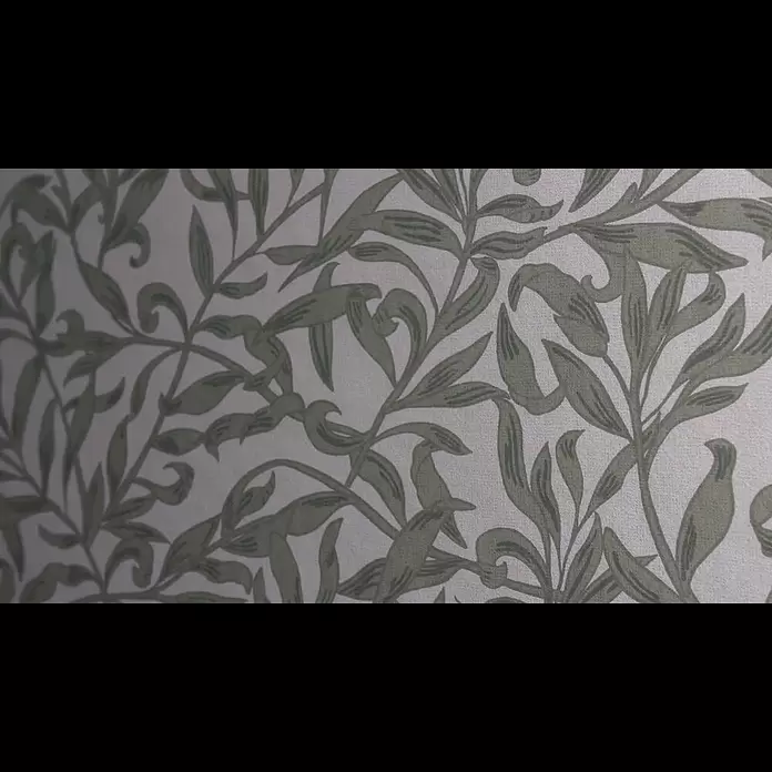 Marburg Heritage Vliestapete Blätterranken-Allover - Grün/Grau, Floral, 10,05 x 0,53 m - 47640 Heritage
