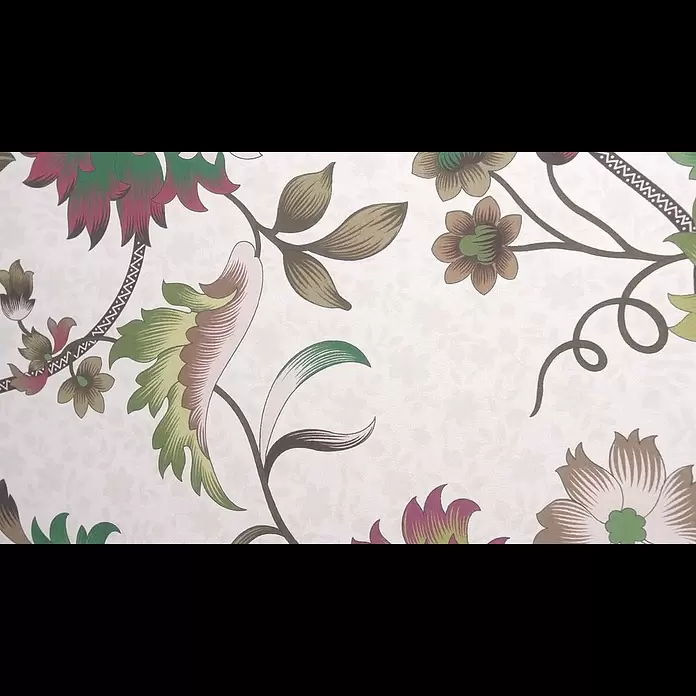 Marburg Heritage Vliestapete Blumenmotiv - Grau/Grün, Floral, 10,05 x 0,53 m - 47648 Heritage
