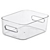SmartStore Aufbewahrungsbox (L x B x H: 20 x 14 x 7,5 cm, Kunststoff, Transparent)