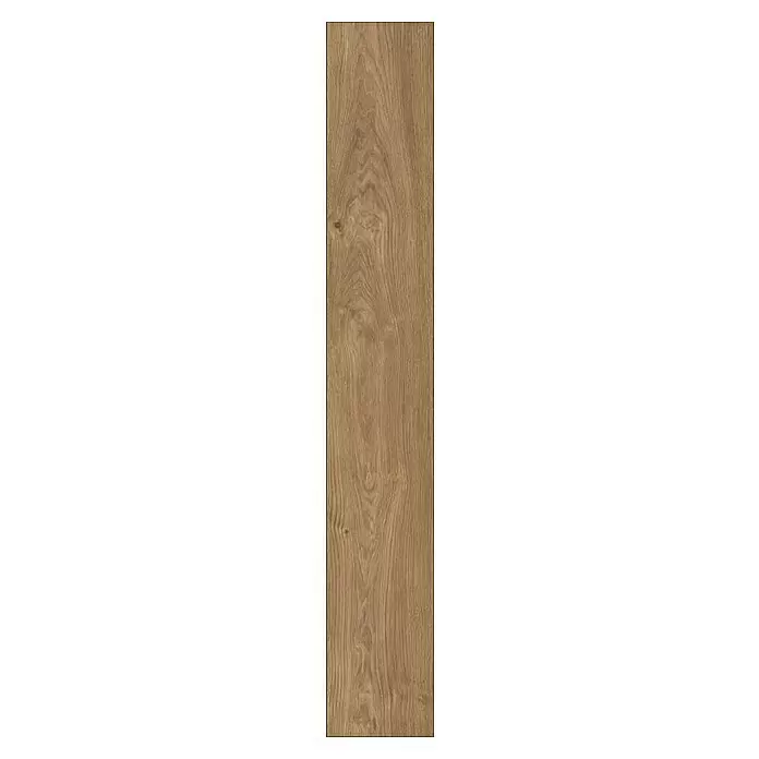 Krono Original Laminatmuster Organic Clever Hillside Oak - 297 x 195 x 6 mm, Landhausdiele - Mittelbraune Holzdiele mit natürlicher Maserung, geeignet für Bodenbelag oder Wandverkleidung.