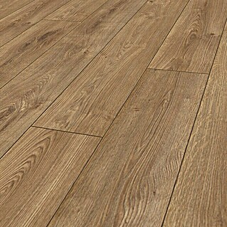 Krono Original Laminat Organic Clever Hillside Oak (1.288 x 195 x 6 mm, Landhausdiele, Hillside Oak)