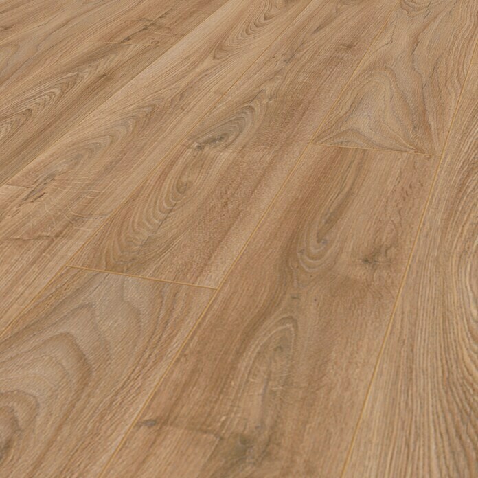 Krono Original Laminat Organic Classic Historic Oak (1.288 x 195 x 8 mm, Landhausdiele, Historic Oak) | BAUHAUS