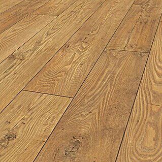 Krono Original Laminatmuster Atlantic 10 Tawny Chestnut (297 x 195 x 10 mm, Landhausdiele)