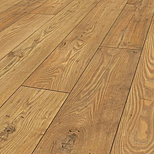 Krono Original Laminat Atlantic 10 Tawny Chestnut (1.288 x 195 x 10 mm, Landhausdiele, Tawny Chestnut)