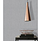 A.S. Création Casual Living Vliestapete Textiluni (Grau/Silber, Uni, 10,05 x 0,53 m) | BAUHAUS