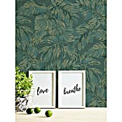 AS Creation Casual Living Vliestapete (Grün/Gold, Floral, 10,05 x 0,53 m) | BAUHAUS