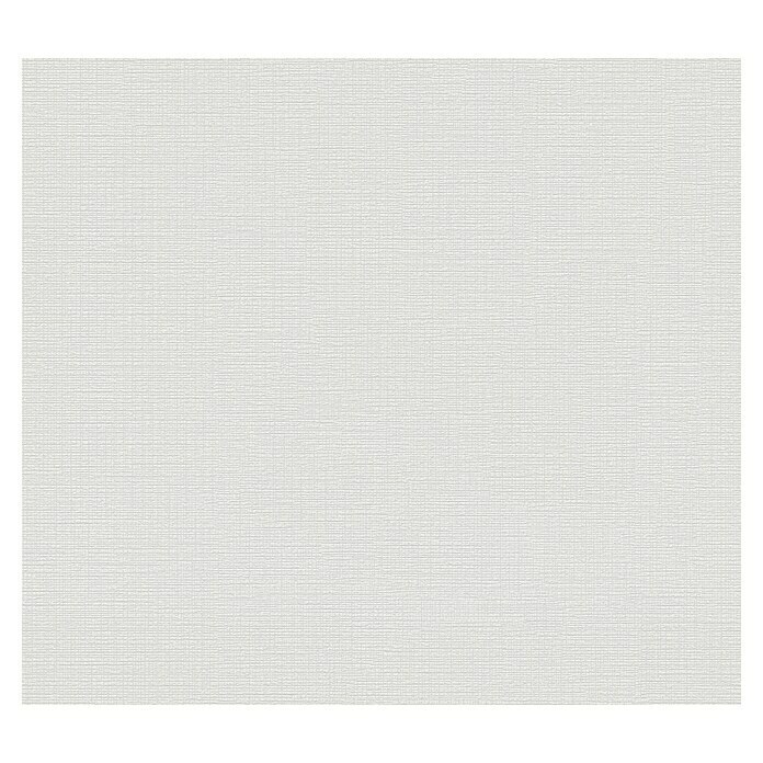 AS Creation Casual Living Vliestapete (Hellgrau, Uni, 10,05 x 0,53 m)