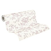 AS Creation Casual Living Vliestapete Blümchen (Weiß/Rosa, Floral, 10,05 x 0,53 m) | BAUHAUS