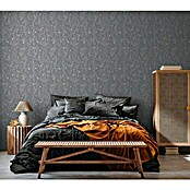 AS Creation Casual Living Vliestapete (Silbergrau, Floral, 10,05 x 0,53 m) | BAUHAUS