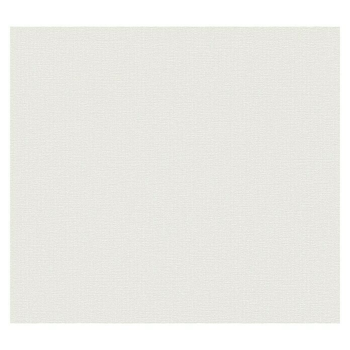 AS Creation Casual Living Vliestapete Textilstruktur (Hellgrau/Creme, Uni, 10,05 x 0,53 m) | BAUHAUS