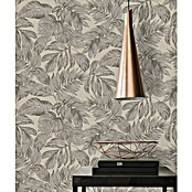 AS Creation Casual Living Vliestapete (Braun/Grau/Beige, Floral, 10,05 x 0,53 m) | BAUHAUS