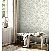 AS Creation Casual Living Vliestapete (Weiß/Silber/Creme, Floral, 10,05 x 0,53 m) | BAUHAUS