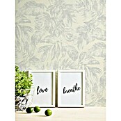 AS Creation Casual Living Vliestapete (Weiß/Silber/Creme, Floral, 10,05 x 0,53 m) | BAUHAUS