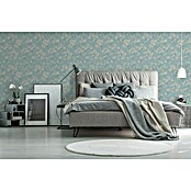 AS Creation Casual Living Vliestapete Blümchen (Blau/Beige/Türkis, Floral, 10,05 x 0,53 m) | BAUHAUS