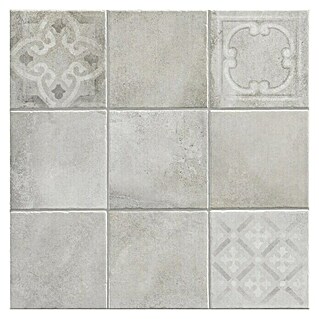 Pavimento porcelánico Fattoamano Maiolica (60 x 60 cm, Gris, Mate)