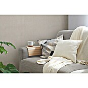 AS Creation Casual Living Vliestapete Strukturtapete (Creme/Grau, Uni, 10,05 x 0,53 m) | BAUHAUS