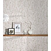 AS Creation Casual Living Vliestapete (Hellrosa/Hellgrau, Floral, 10,05 x 0,53 m) | BAUHAUS