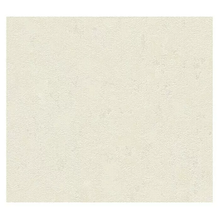 A.S. Création Casual Living Vliestapete Struktur - Beige, Uni, 10,05 x 0,53 m - Hellbeiger, strukturierter Wandbelag.
