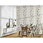 AS Creation Casual Living Vliestapete (Creme/Rot/Beige, Floral, 10,05 x 0,53 m) | BAUHAUS