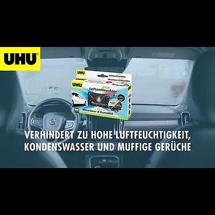 UHU Luftentfeuchter Auto (300 g) | BAUHAUS