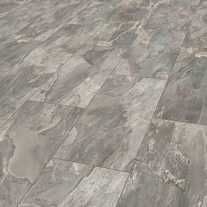 Krono Original Laminatmuster Atlantic 8 Silverado Slate (297 x 330 x 8 mm, Fliesenoptik, Silverado Slate) | BAUHAUS