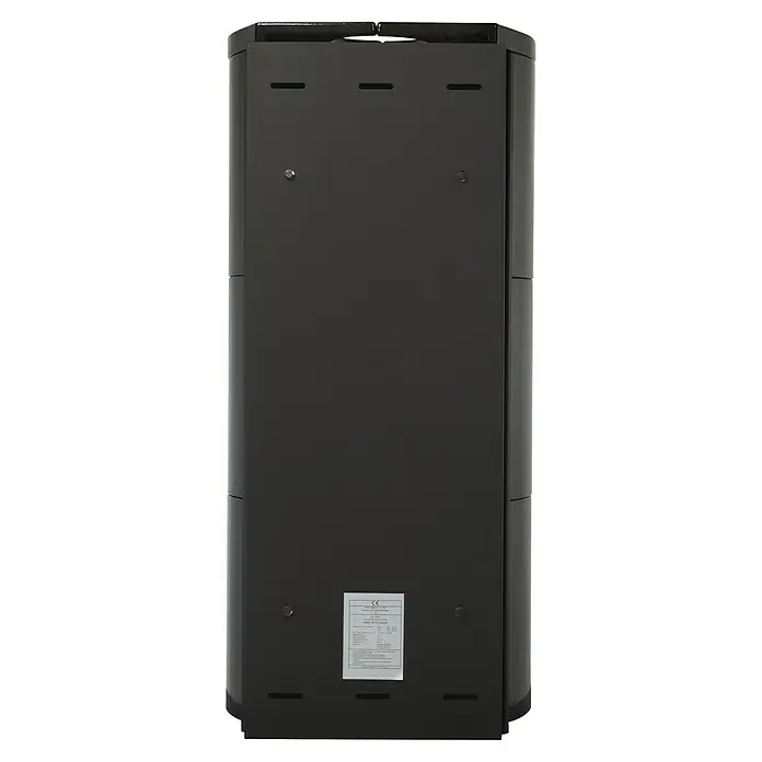 Hark Kaminofen Keno ECOplus - 7 kW, Raumheizvermögen: 193 m³, Material Verkleidung: Keramik, Meteor-Schwarz - Schwarzer Pelletofen für Wärme mit stilvollem Design.
