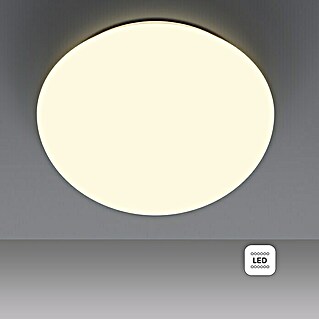 Tween Light LED-Deckenleuchte rund Eco (11,5 W, Ø x H: 26 x 8,5 cm, Opal/Weiß, Warmweiß)