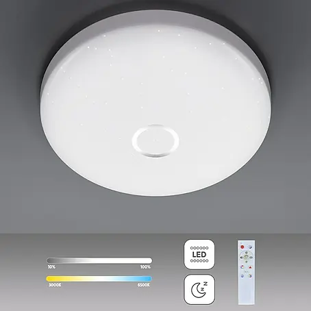 Tween Light  LED-Deckenleuchte rund Skyler Flat Star